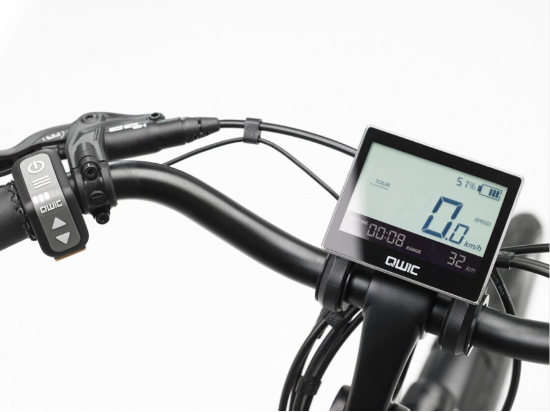 Elektriskā velosipēda ekrāna displejs